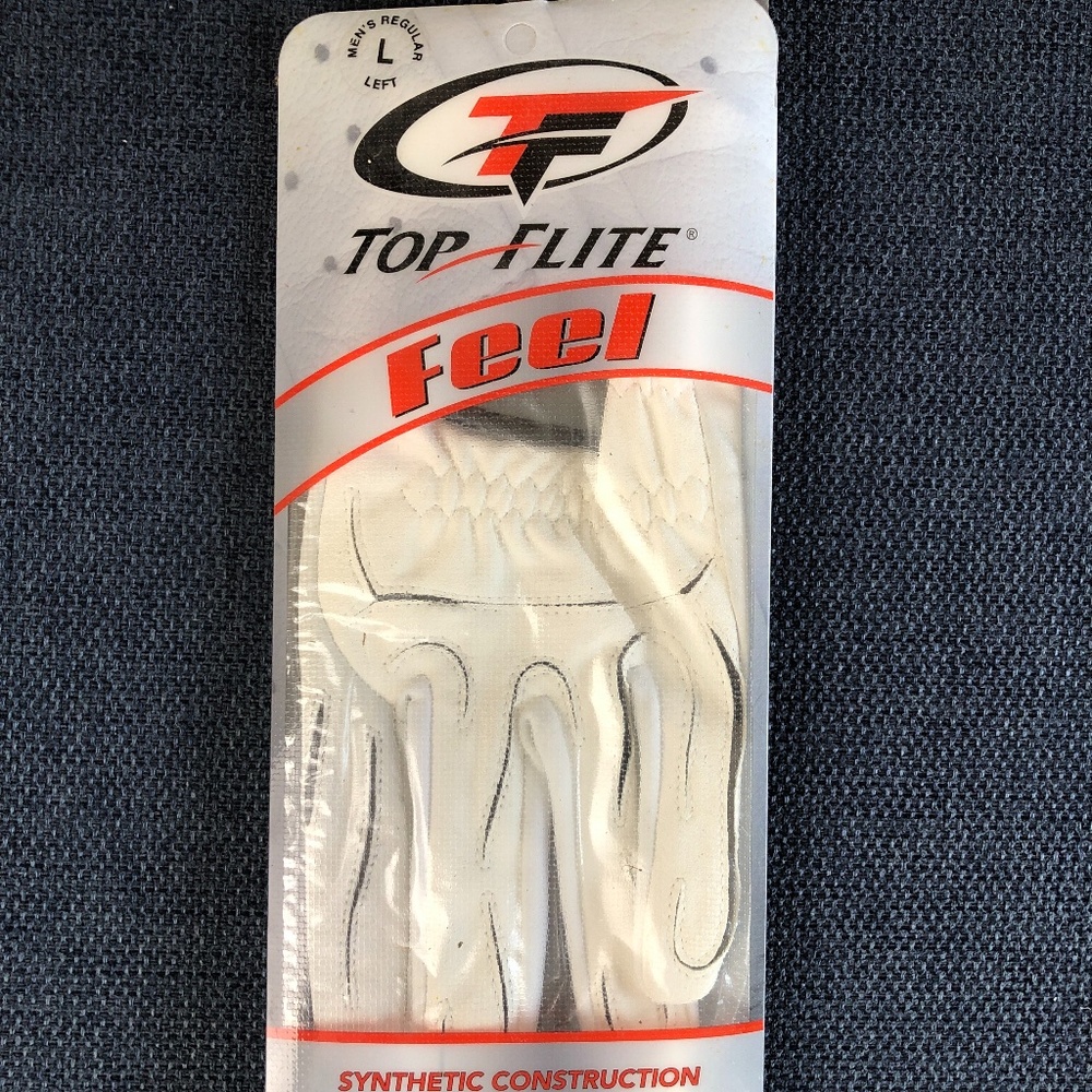 Top Flight Feel Left Handed Golf Glove